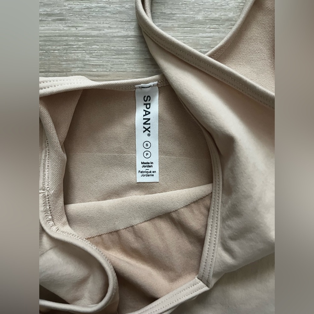 SPANX Women’s Nude SPANXsculpt™ Seamless Power Tank - Size Small - Picture 3 of 4